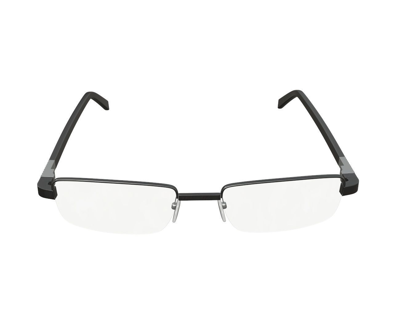 Reading glasses 02 3D model_4
