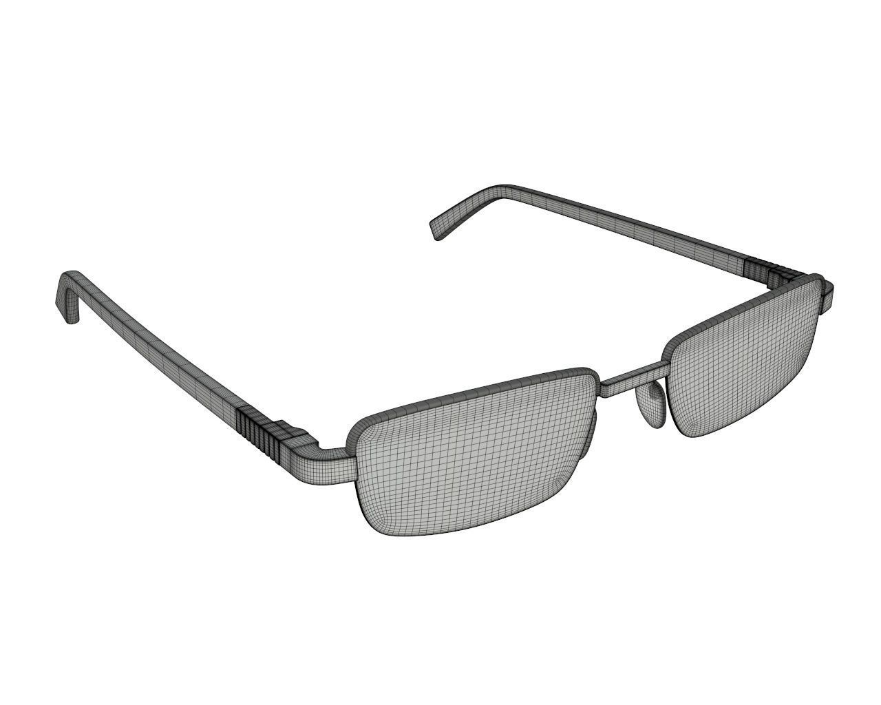 Reading glasses 02 3D model_5