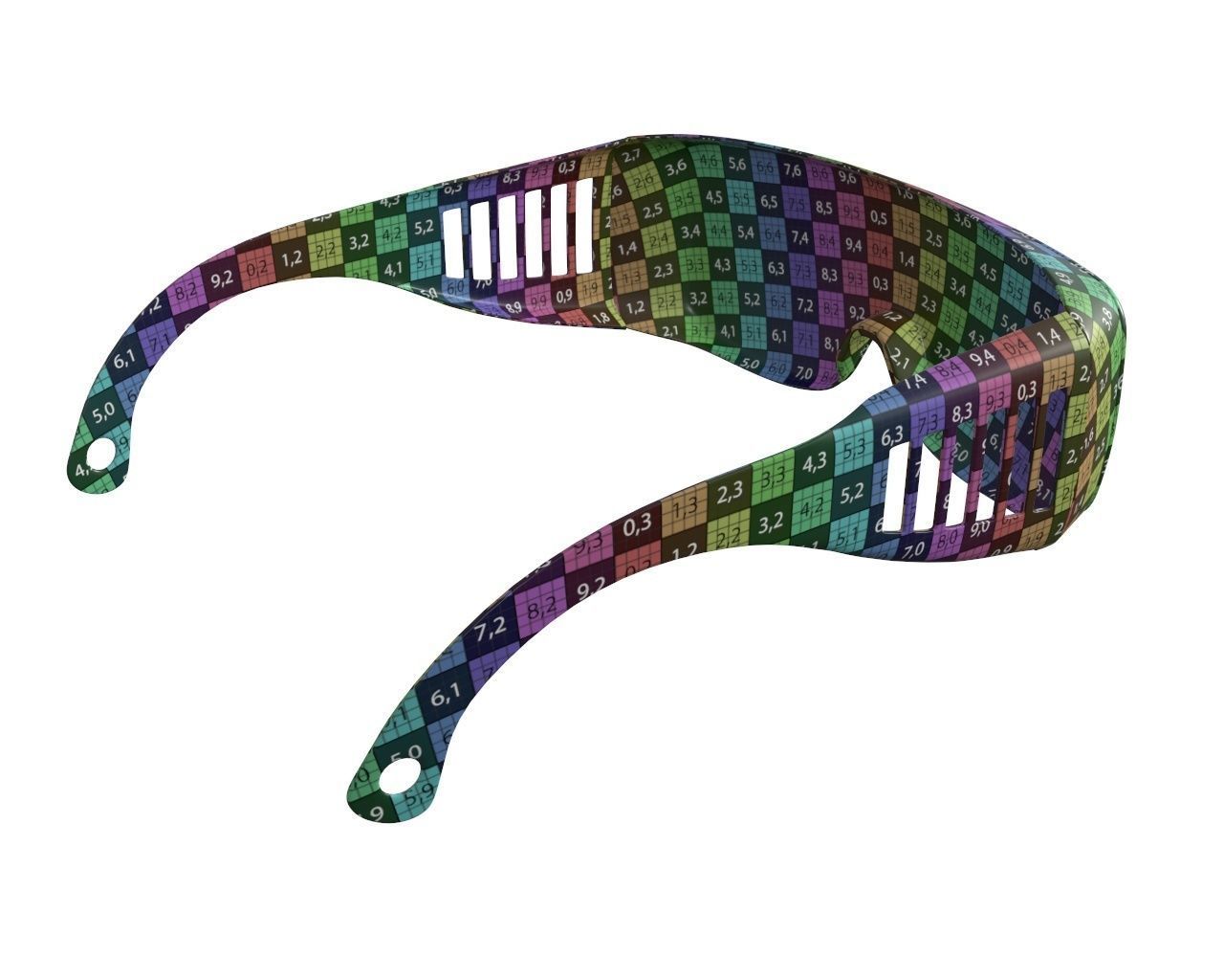 Saefty glasses 3D model_10