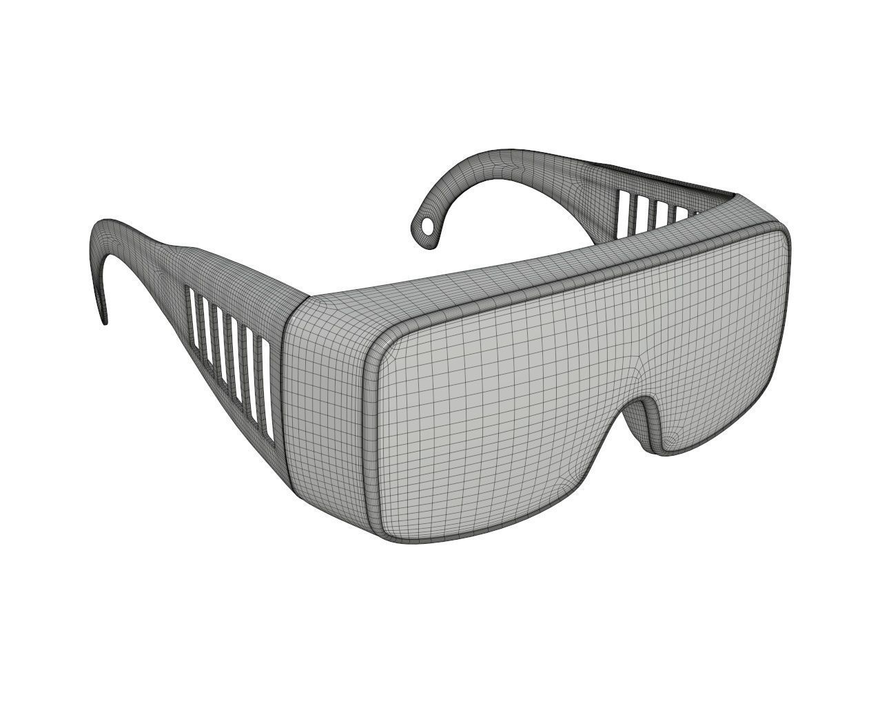 Saefty glasses 3D model_5