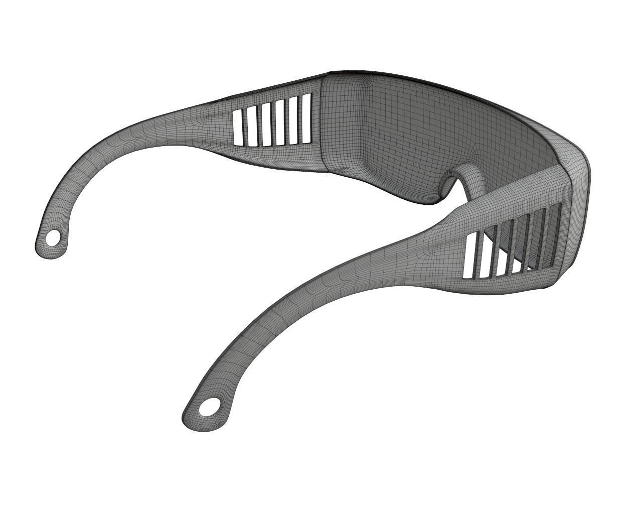 Saefty glasses 3D model_6