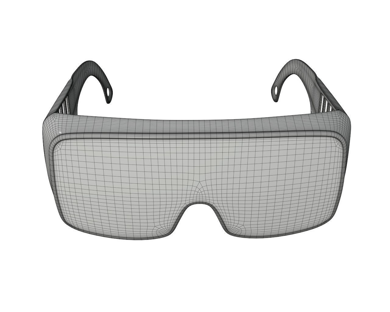 Saefty glasses 3D model_8