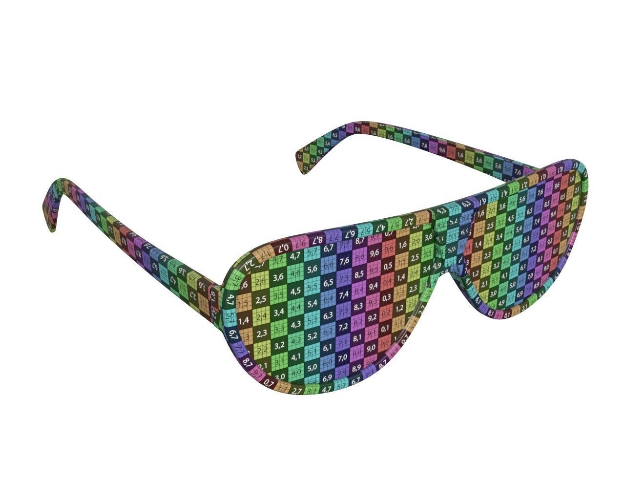 Sun glasses 3D model_9