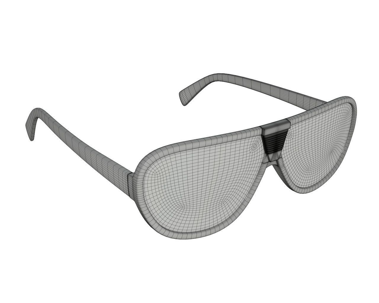 Sun glasses 3D model_5