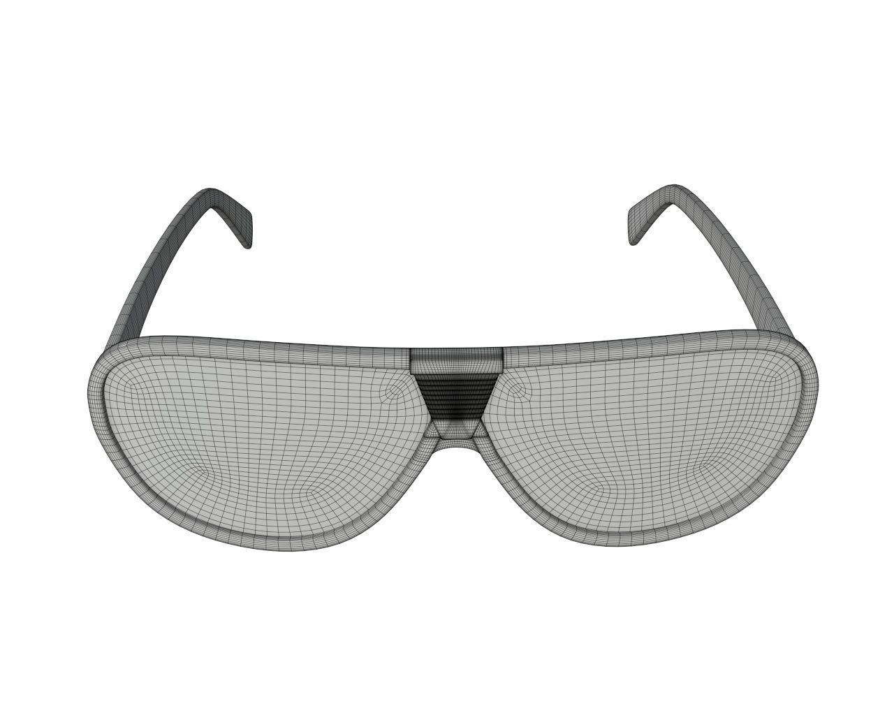 Sun glasses 3D model_8