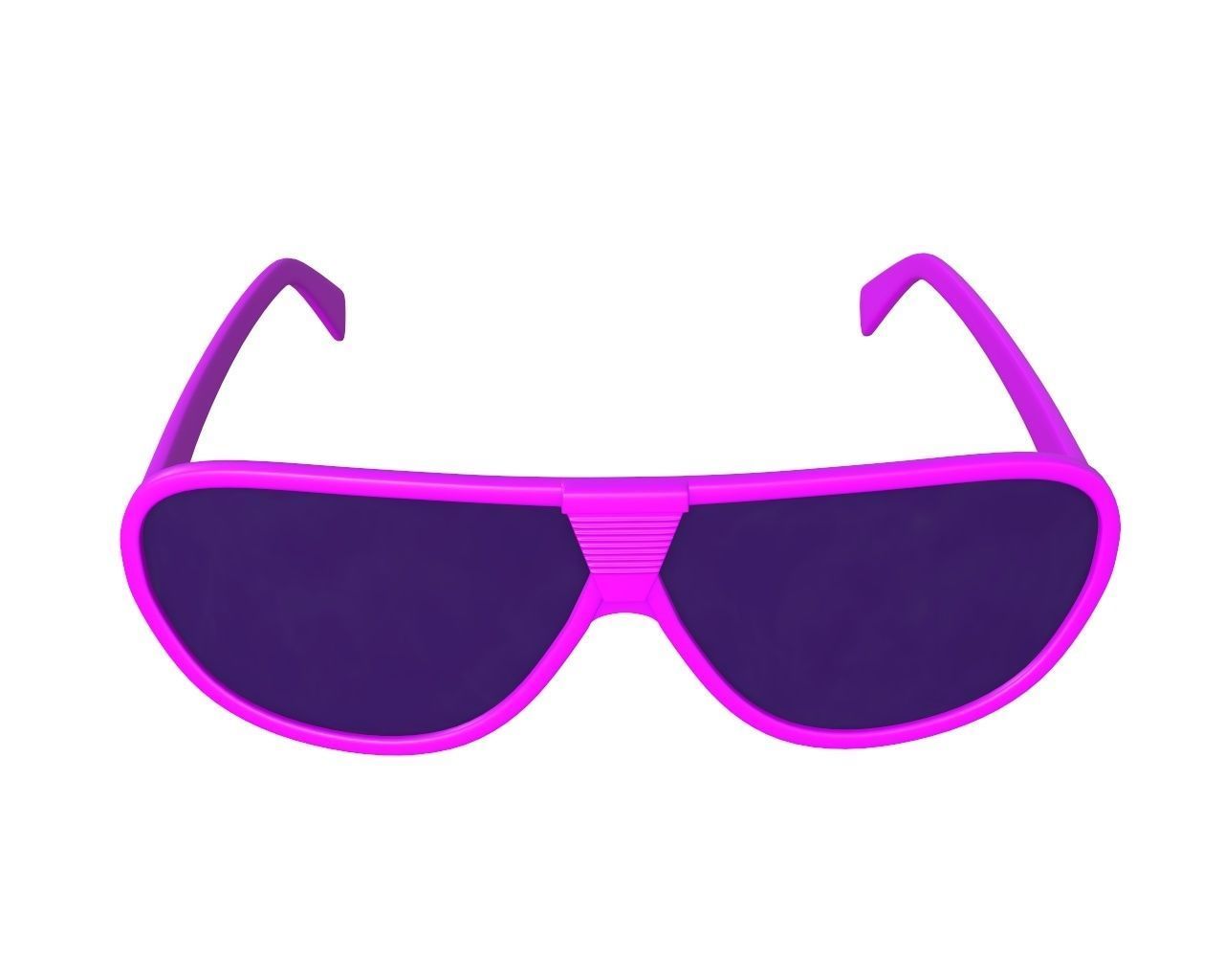 Sun glasses 3D model_4
