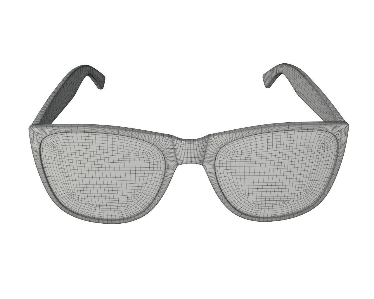 Sun glasses 02 3D model_8
