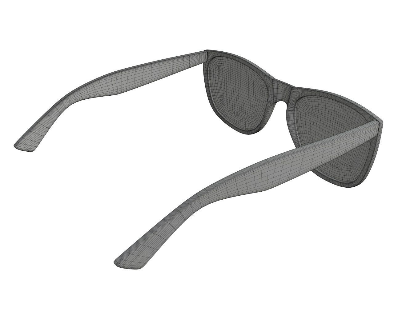 Sun glasses 02 3D model_6