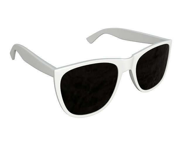 Sun glasses 02 3D model