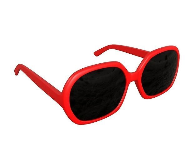 Sun glasses 03 3D model