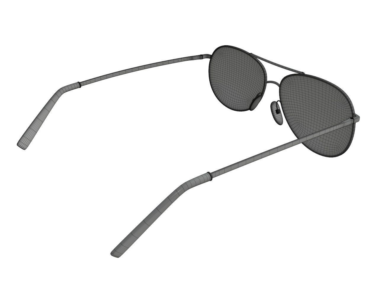 Sun glasses 04 3D model_6