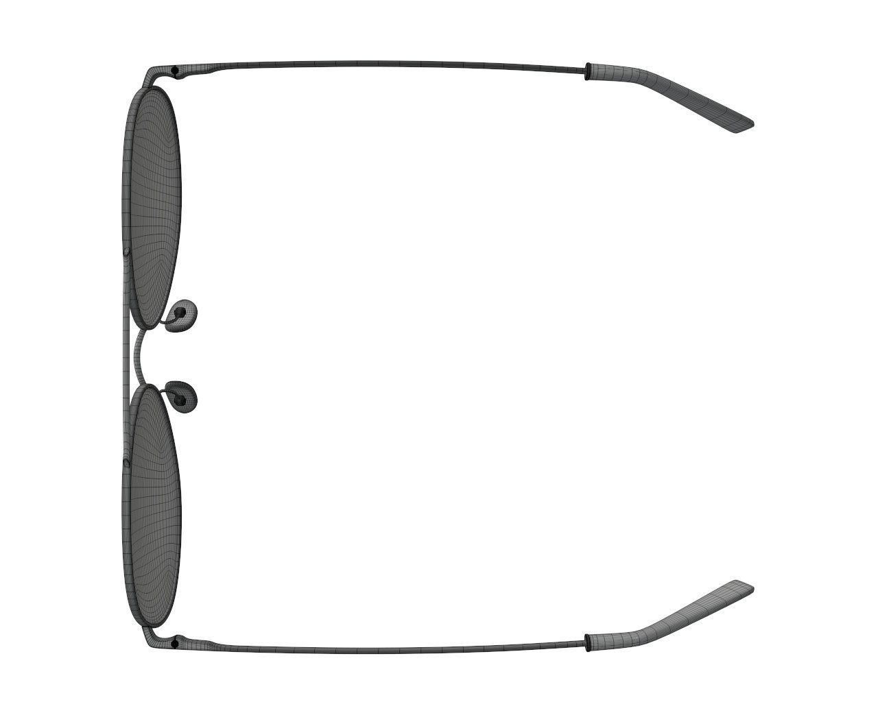 Sun glasses 04 3D model_7