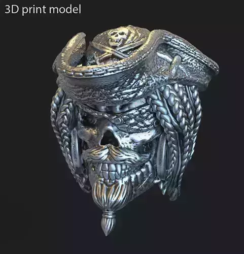 skull pendant jewelryPirate  vol2 