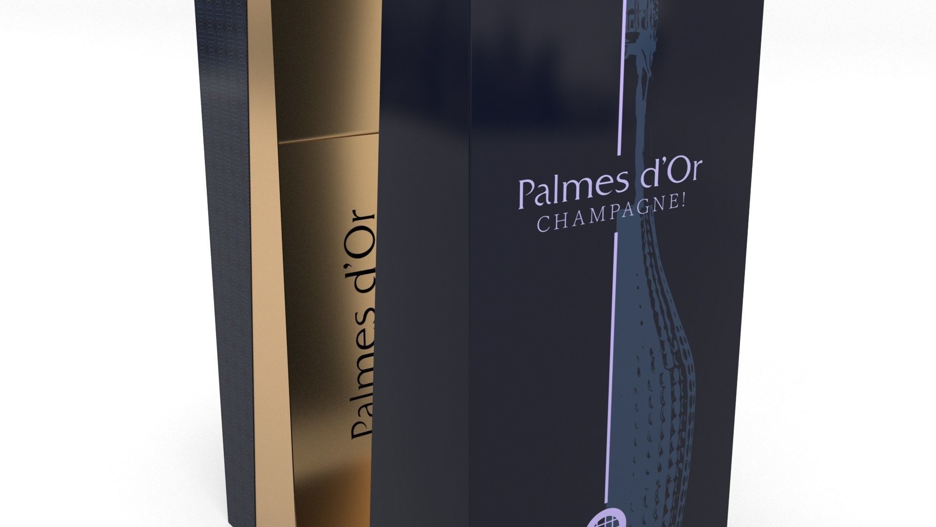 Nicolas Feuillatte All Champagne Bottles and Packages Pack 3D Model Collection_66