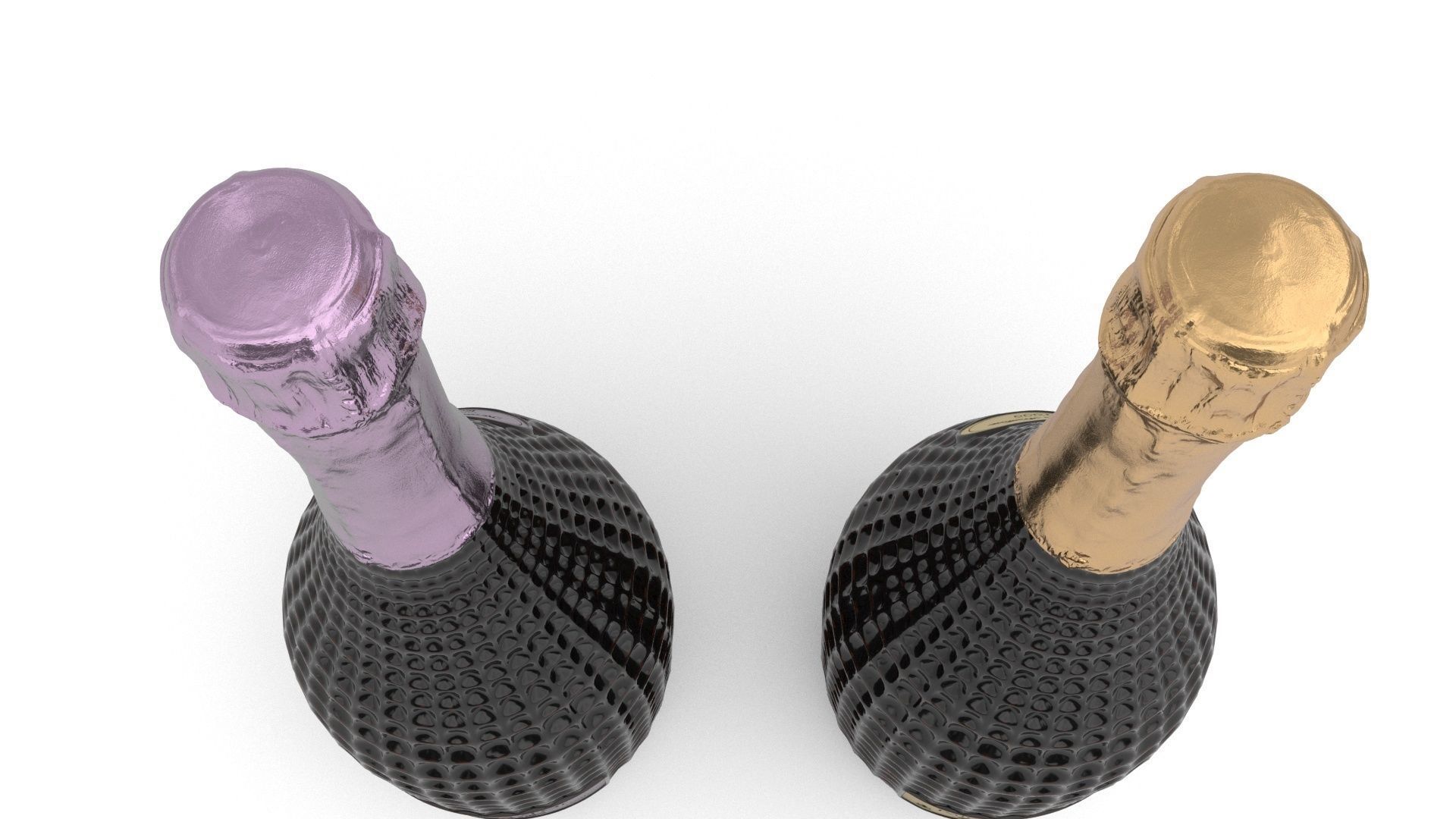 Nicolas Feuillatte All Champagne Bottles and Packages Pack 3D Model Collection_49