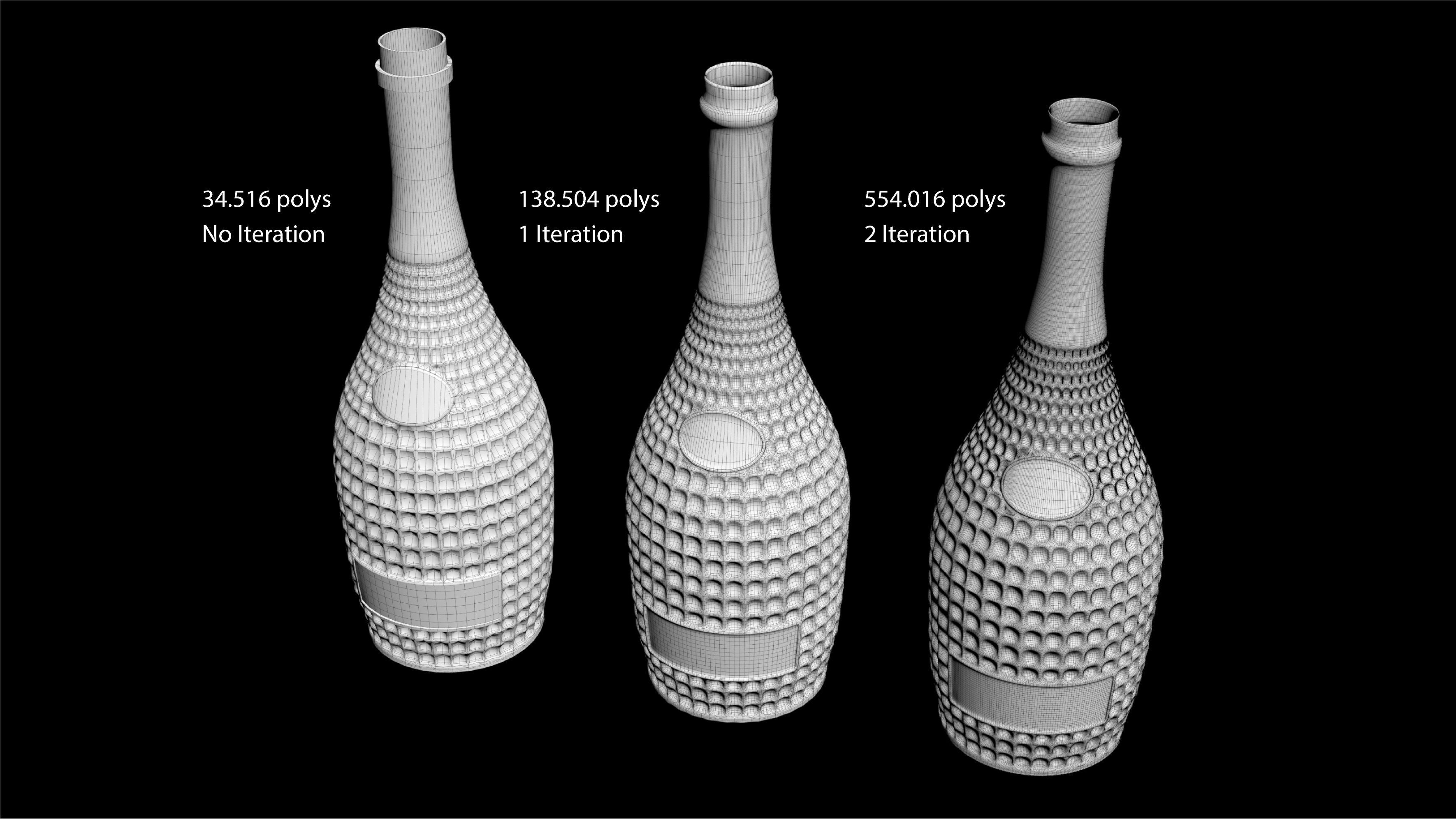 Nicolas Feuillatte All Champagne Bottles and Packages Pack 3D Model Collection_47