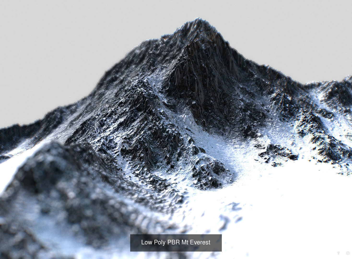 Terrains - 4 Mountain Ranges 3D Model Collection_2