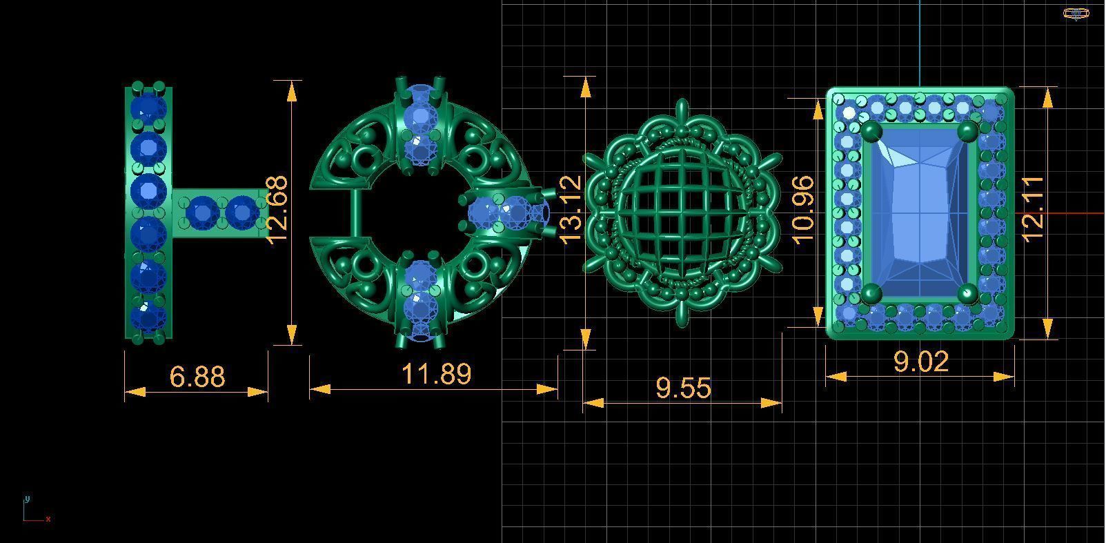 breslets light weight 3D print model_4