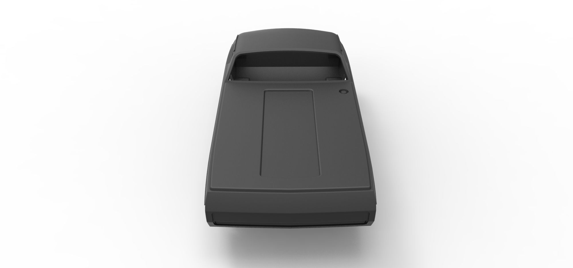 Shell and wheels model Dodge Deora Scale 1 to 24 3D print model_12