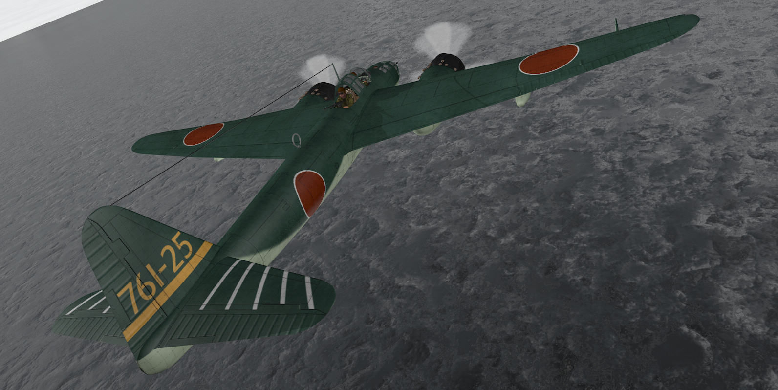 Yokosuka P1Y1 Ginga - aka Frances 3D model_9