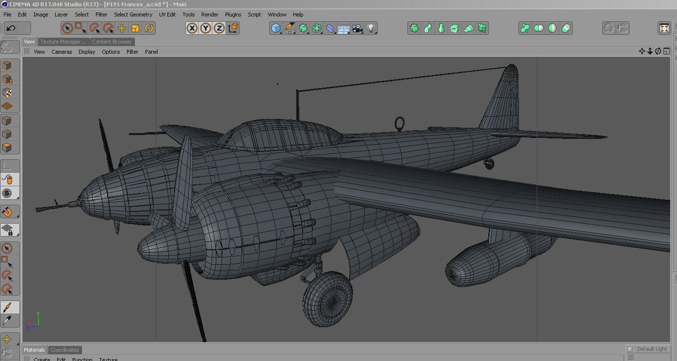 Yokosuka P1Y1 Ginga - aka Frances 3D model_14