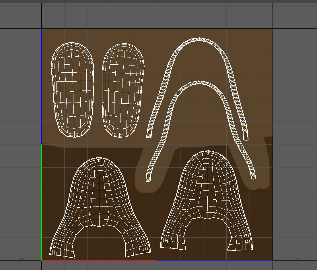 Cartoon Old Man 3D model_27