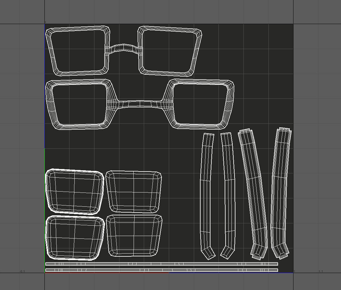 Cartoon Old Man 3D model_26