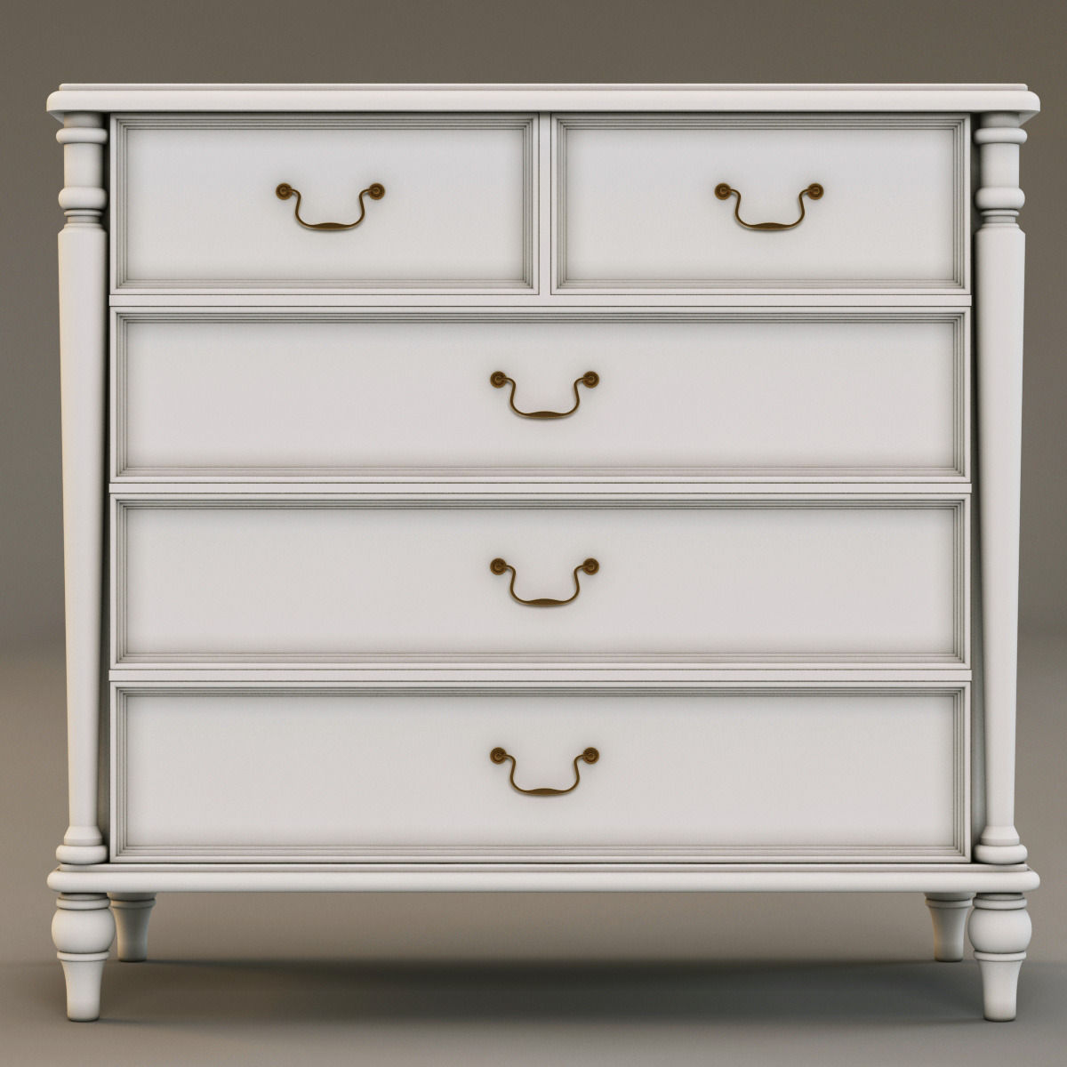 Laura Ashley commode 3D model_1