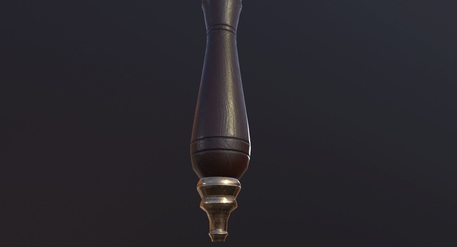 Magnifying Glass - PBR Game Ready Low-poly 3D model_10