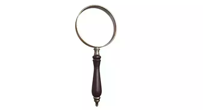 Magnifying Glass - PBR Game Ready  Low-poly 3D model