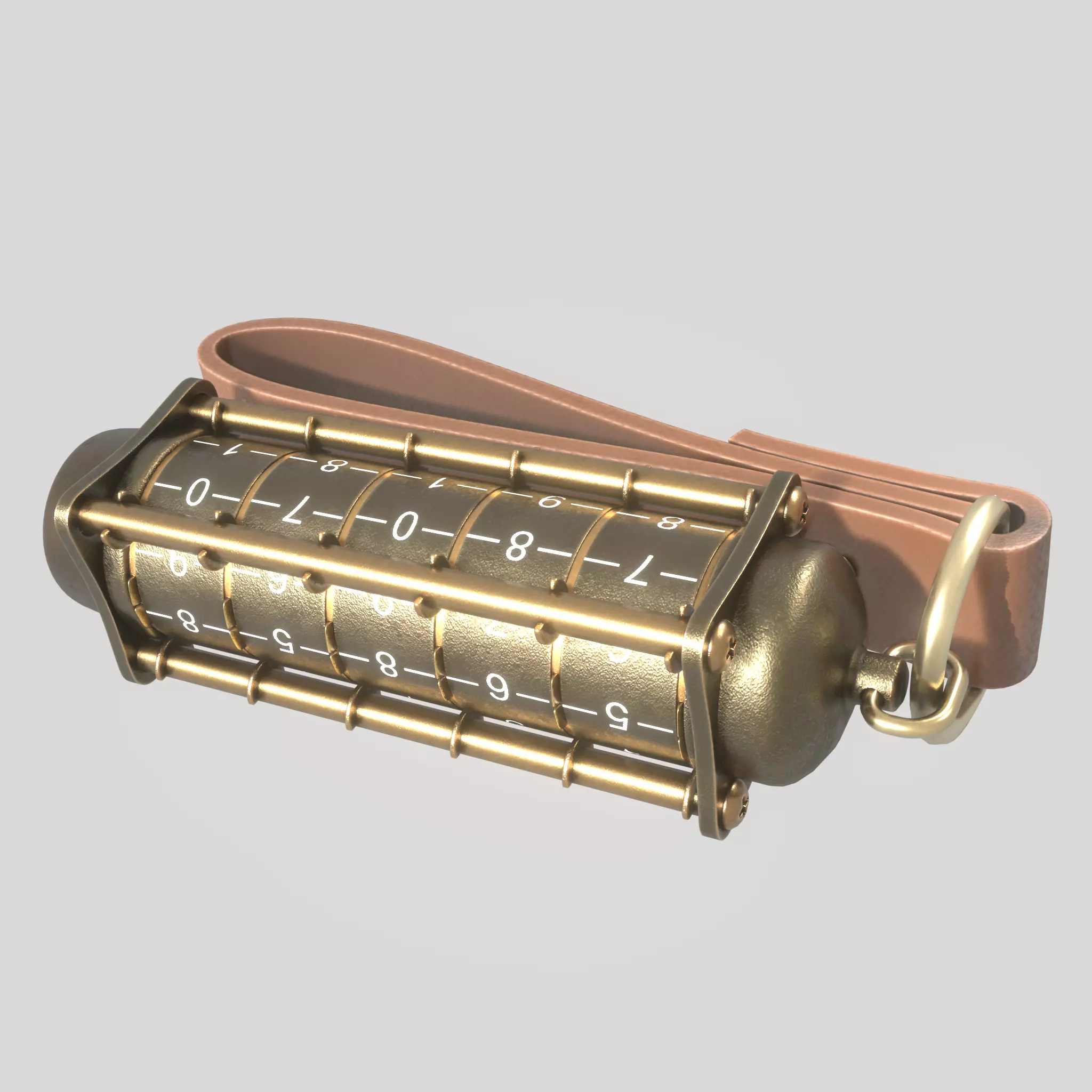 Cryptex USB-Stick Blender 28 Version Free-Download Free 3D model