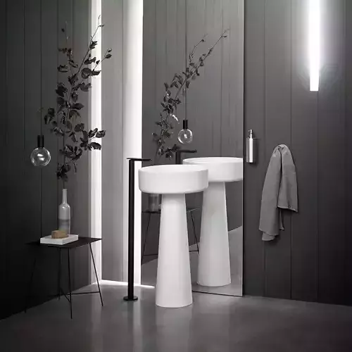 Agape Bjhon Washbasin by Angelo Mangiarotti