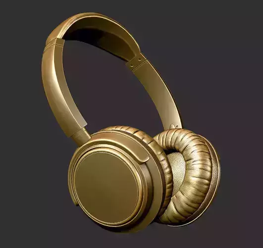 headphones gold