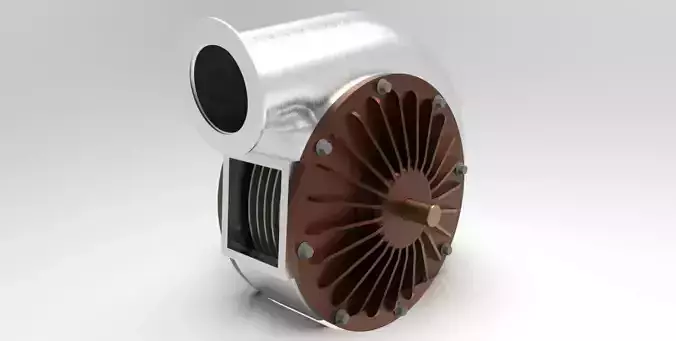 Turbo Pump For Solidwork