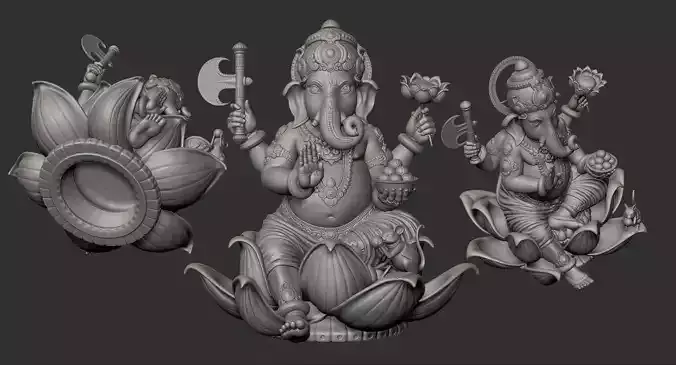 Ganesha - sitting pose
