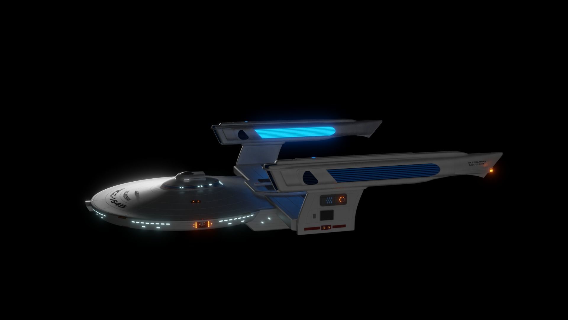 Minute-Man Class Frigate TMP Free 3D model_6