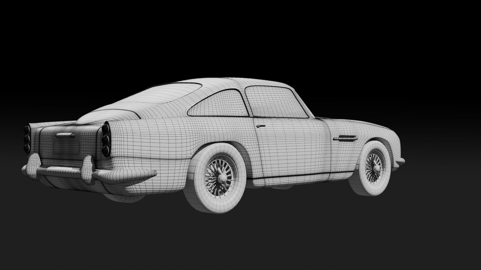 Aston Martin DB5 3d model  3D model_8