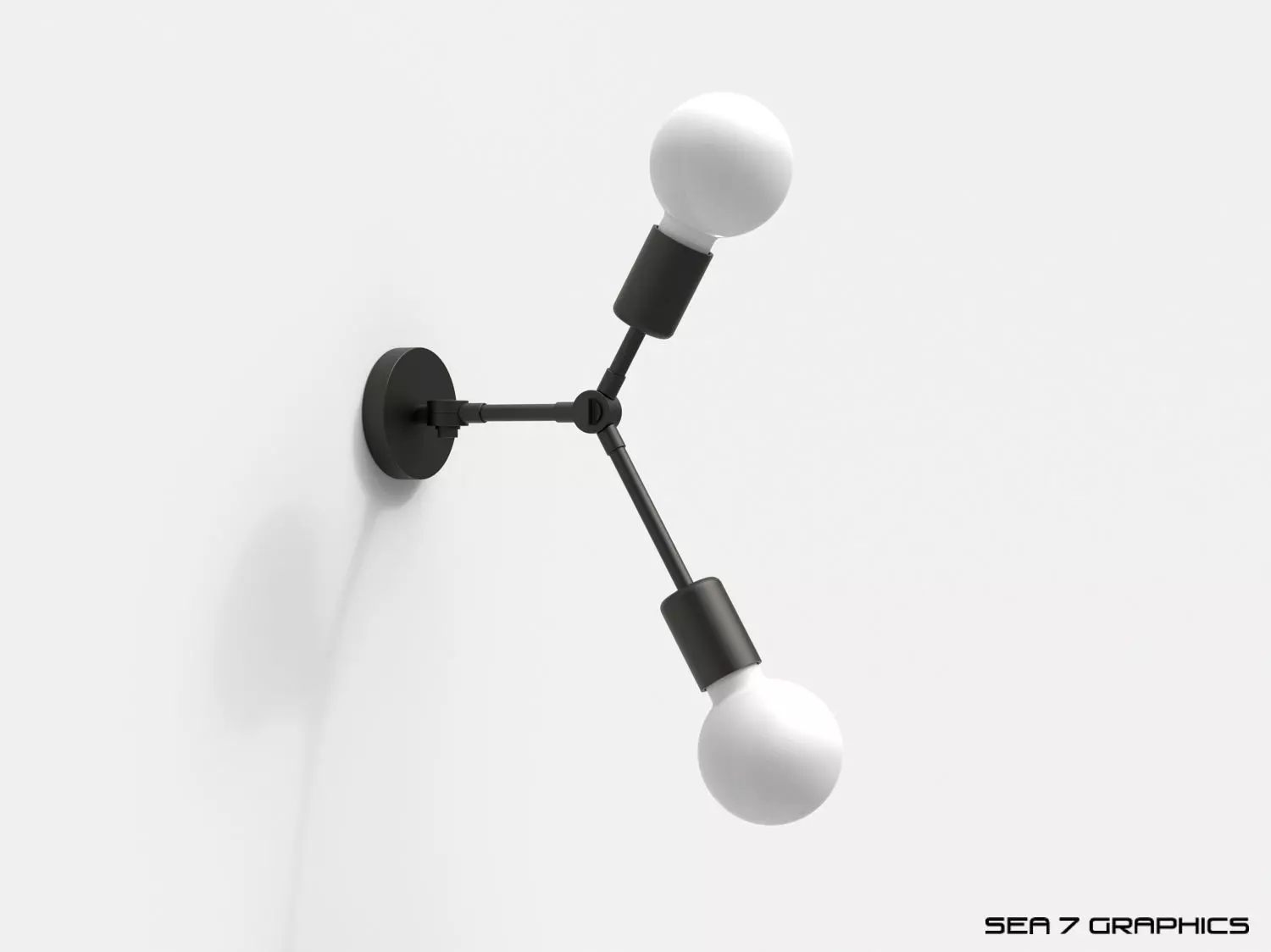 Wall Lamp Nowodvorski Twig 3D model_0