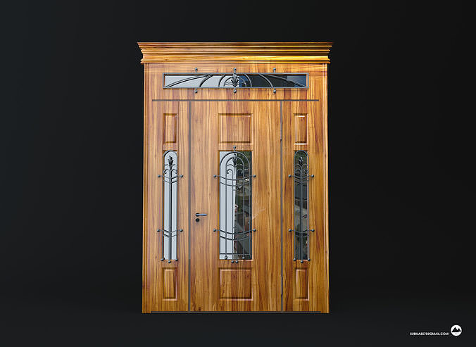 Front door 3d model 3D model