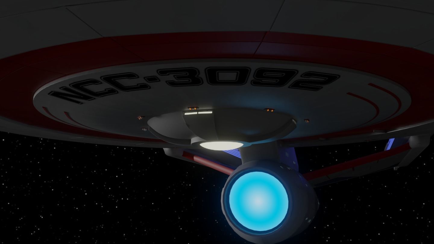 Lexington Class Command Cruiser Free 3D model_4