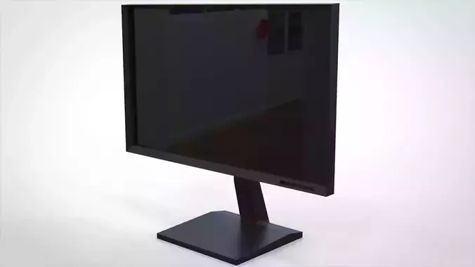 PC screen 3D model