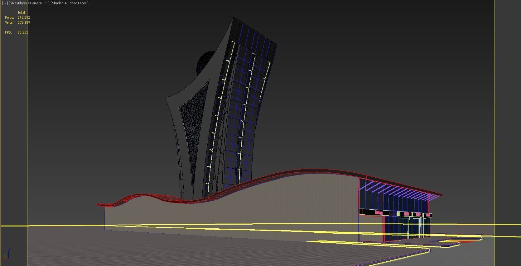 Building skyscraper 3D model_6