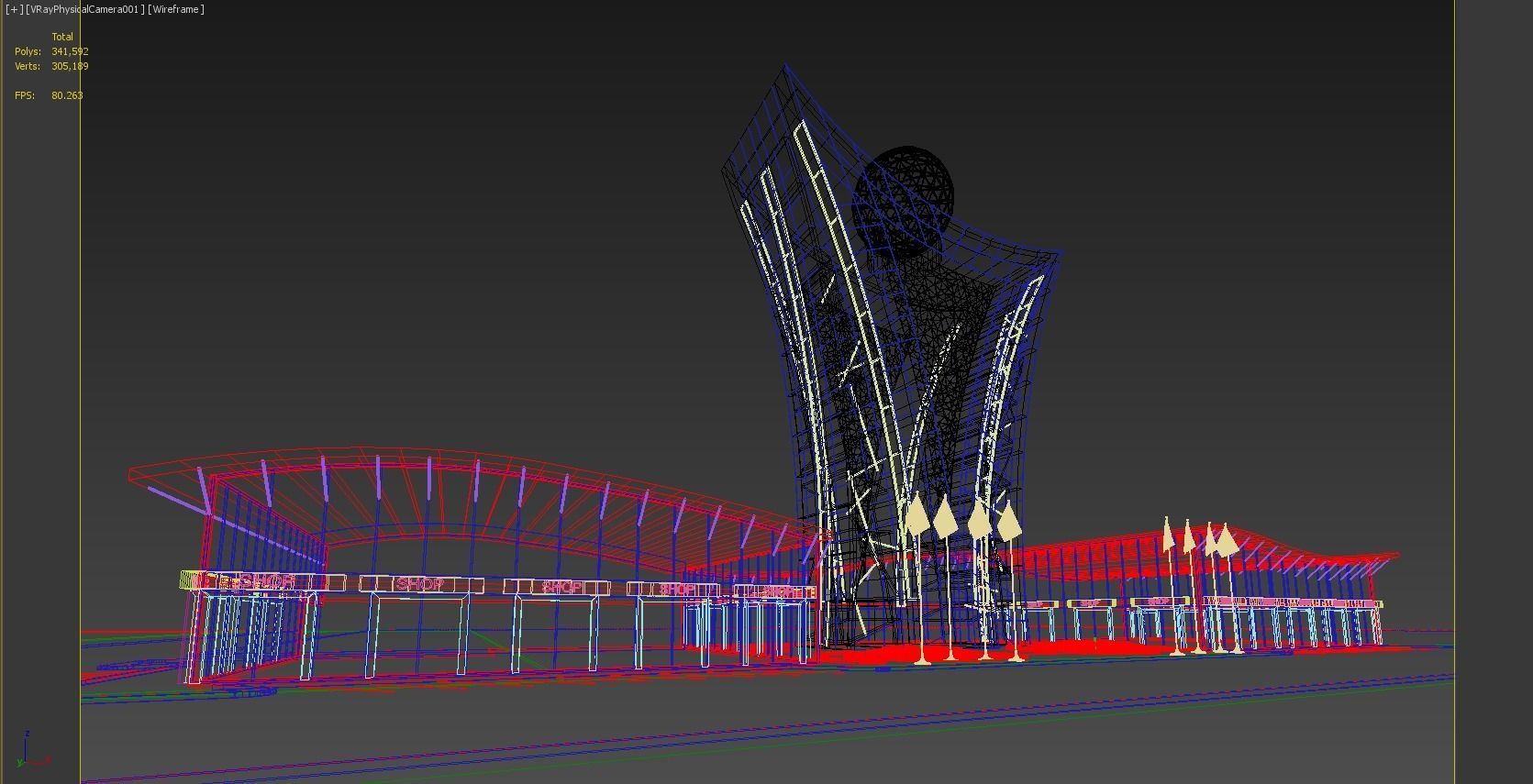 Building skyscraper 3D model_8