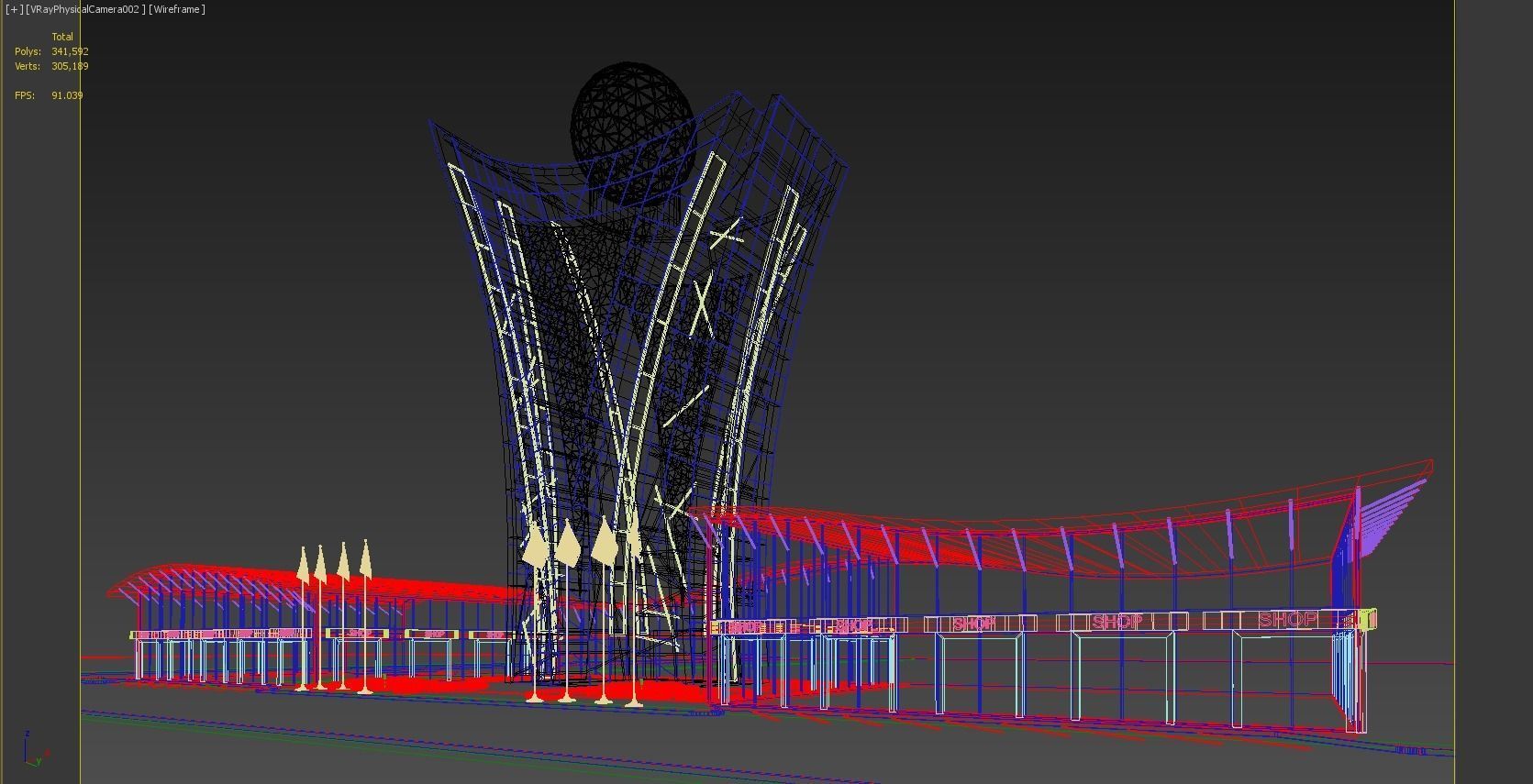 Building skyscraper 3D model_9