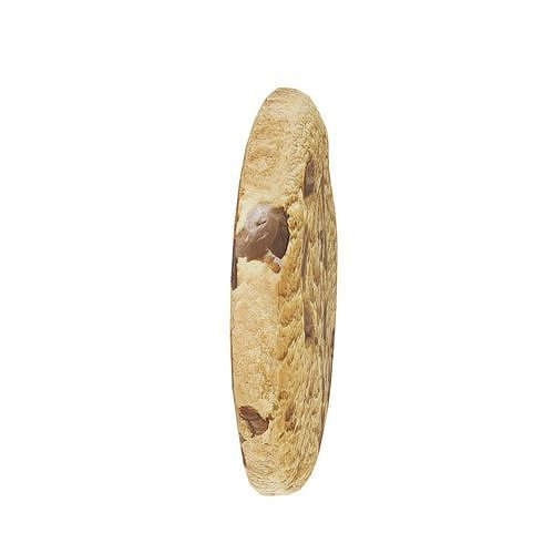 Chocolate Chip Cookie Low-poly 3D model 4
