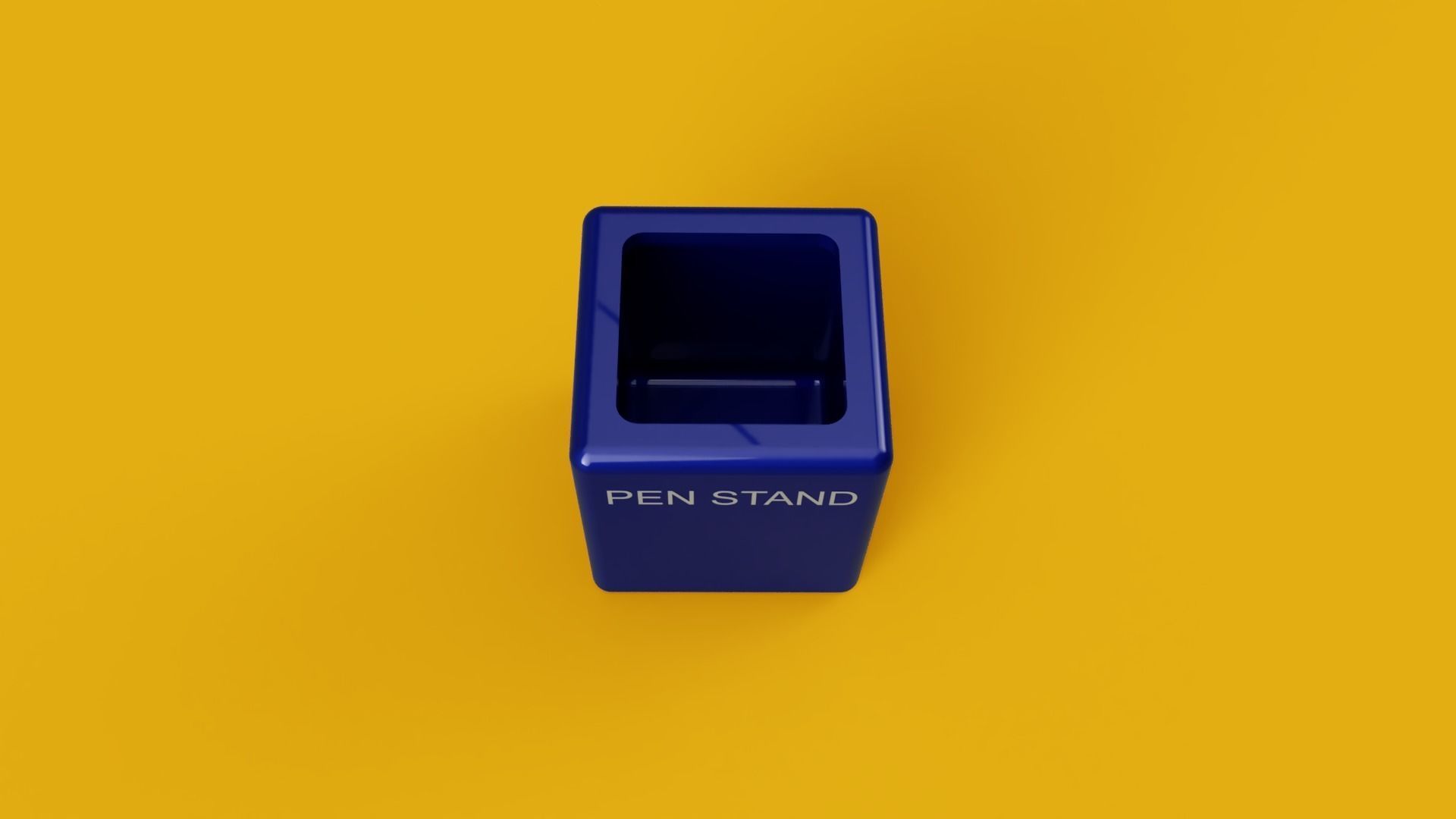 Pen Stand 3D print model_2