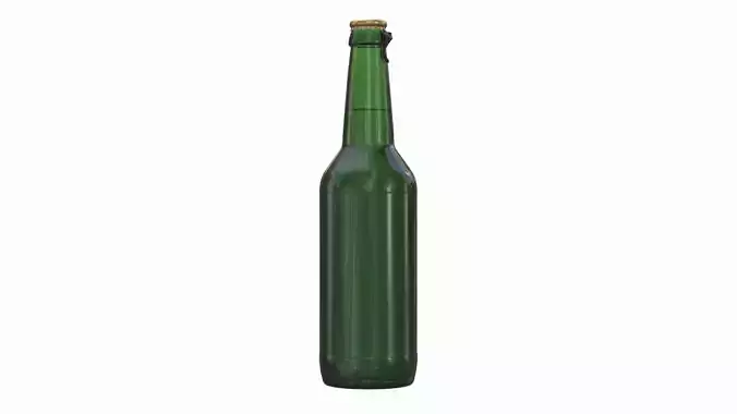 Beer bottle 3D model