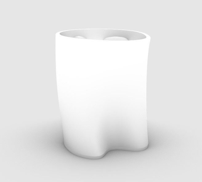 Glass Design Low-poly 3D model_1