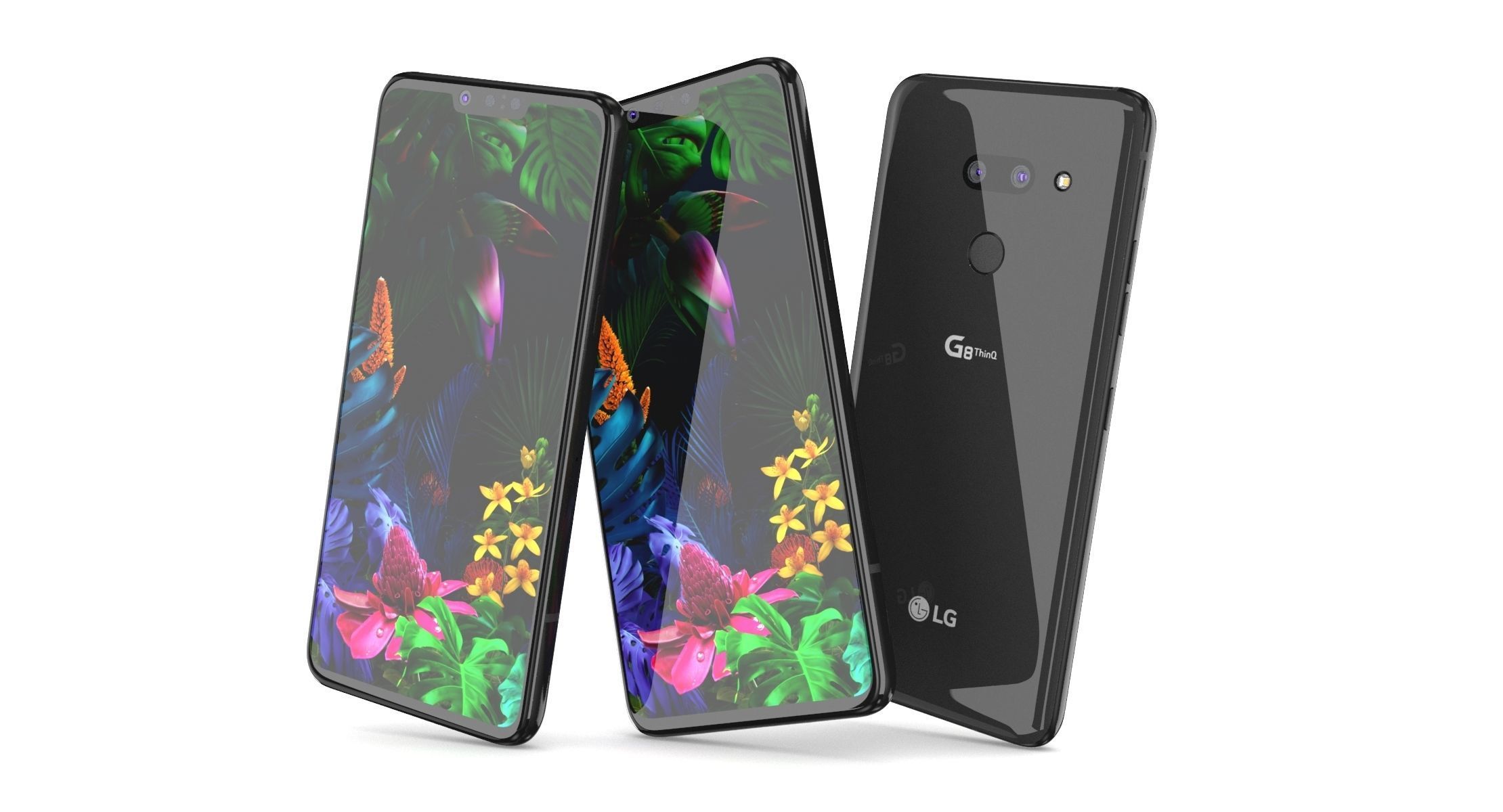 LG G8 ThinQ 3D model_3
