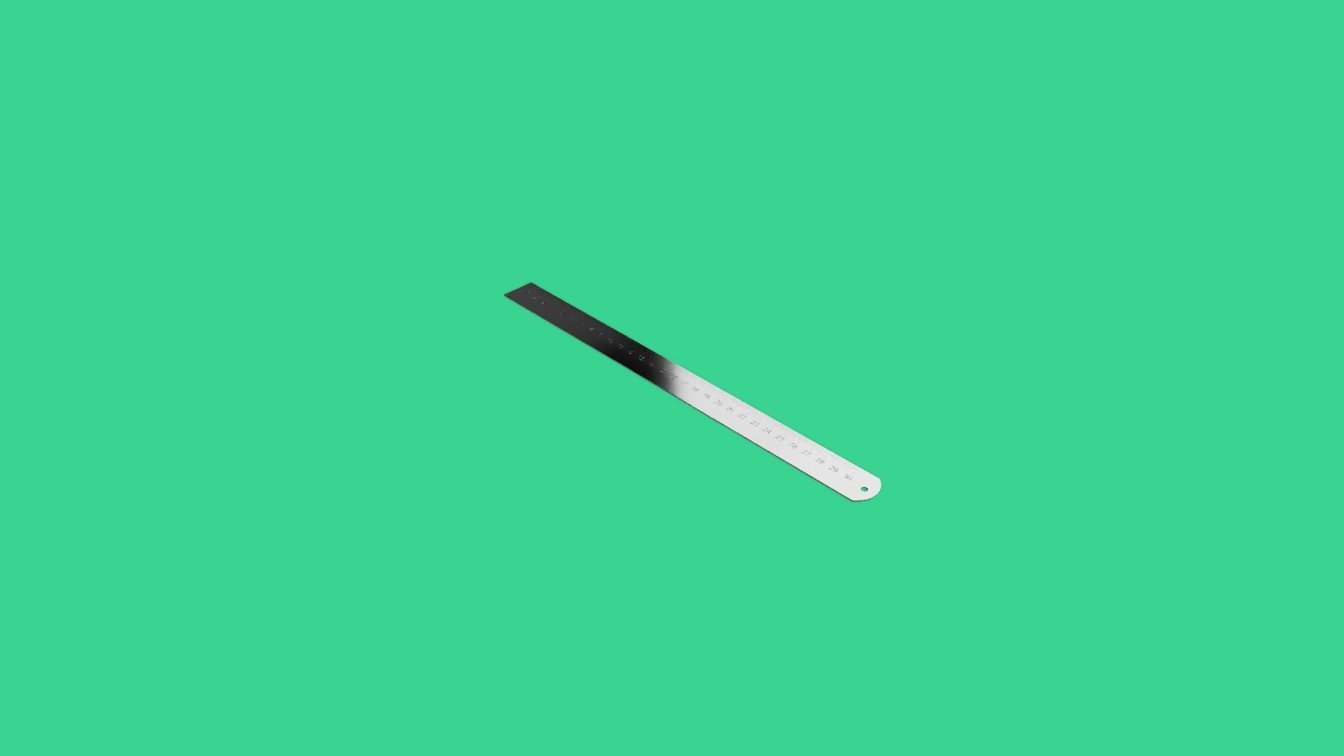 30 CM Ruler Scale 3D print model_2